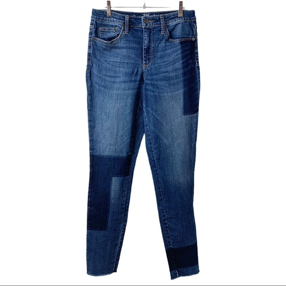 Universal Thread Patchwork Wash Hi Rise Tall Jeans - Picture 9 of 12